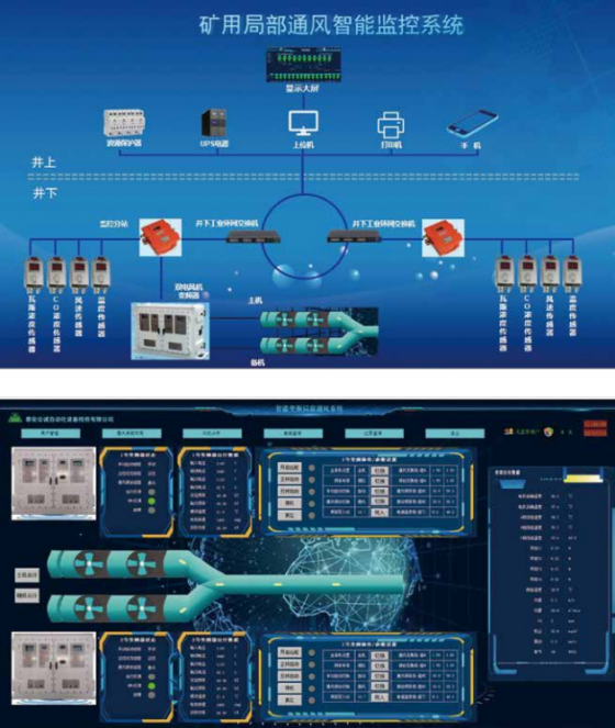 杭州礦用局部通風(fēng)智能監(jiān)控系統(tǒng)